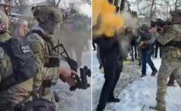 Cinayet sonrası tansiyon yükseldi! Polisten halka sert müdahale