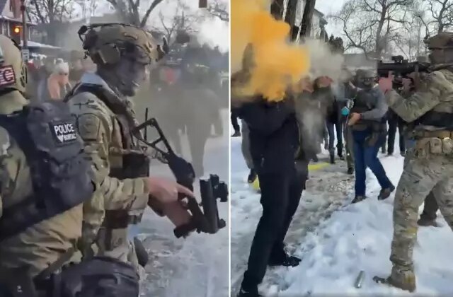 Cinayet sonrası tansiyon yükseldi! Polisten halka sert müdahale