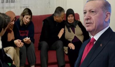 Cumhurbaşkanı Erdoğan, Şehit Polis Memuru Koçyiğit’in ailesine başsağlığı diledi