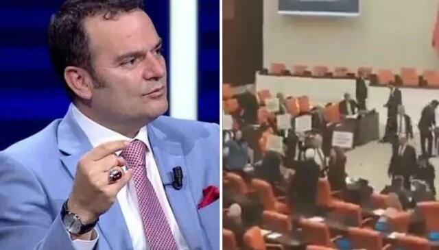 DEM Parti’nin TBMM’deki Halep protestosuna gazeteci Kemal Öztürk’ten tepki