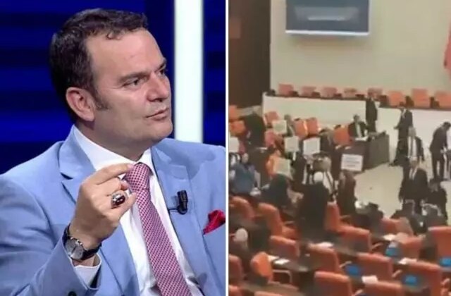 DEM Parti’nin TBMM’deki Halep protestosuna gazeteci Kemal Öztürk’ten tepki