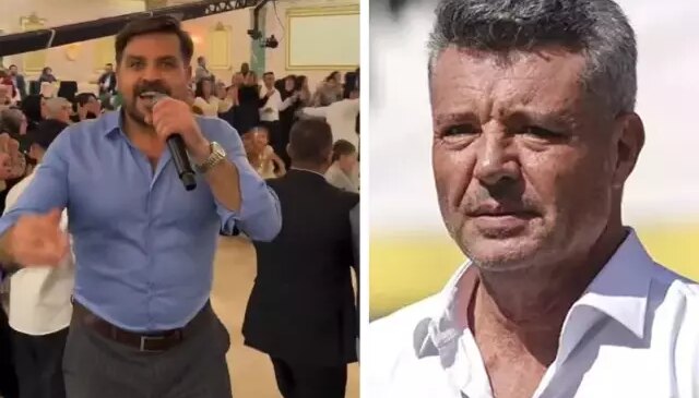 Düğüne damga vuran olay! Eline mikrofonu alıp Sadettin Saran’a seslendi