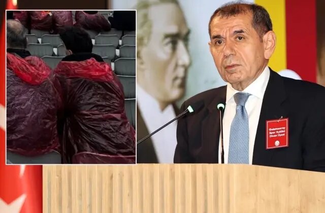 Dursun Özbek’ten gündem olan yağmurluklar için açıklama