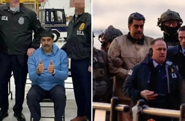 Duruşmanın sonunda salon karıştı, Maduro tek bir cümle haykırdı