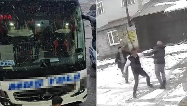 Elazığ’daki kavga, tuvaletini duvara yapan yolcu nedeniyle çıkmış