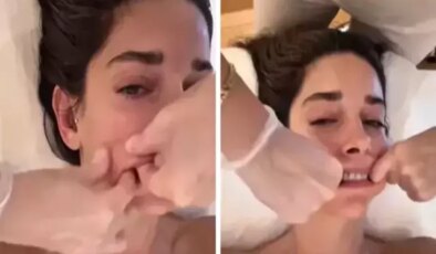 Elvin Levinler ağzının içine masaj yaptırdı