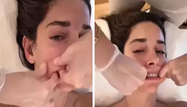 Elvin Levinler ağzının içine masaj yaptırdı