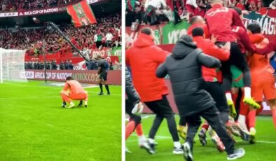 En-Nesyri’nin penaltısı Fas’ı finale taşıdı: Sevinç görüntüleri gündem oldu