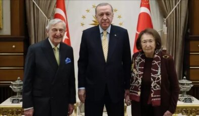 Erdoğan, Rahmi Koç ve Semahat Arsel’i kabul etti