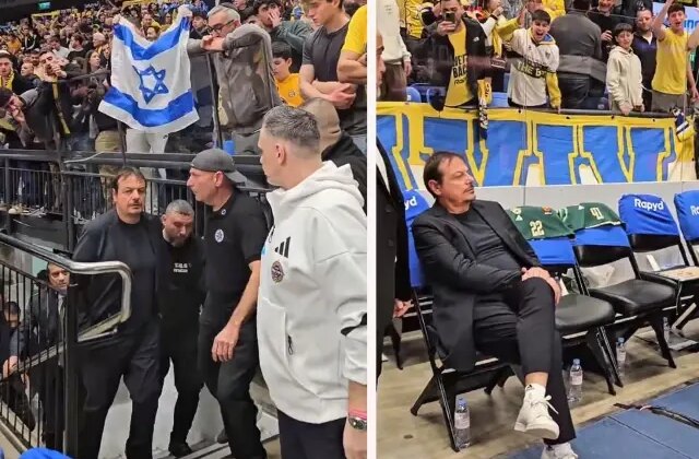 Ergin Ataman’a İsrail’de yapılan çirkin saldırı için komik ceza