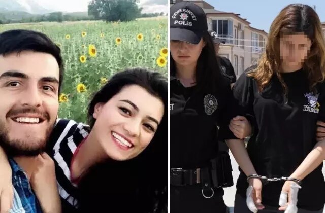 Eşinin katillerinin beklediği bilgiyi mesajla vermiş