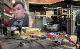 Ev ve aracını ateşe verip, av tüfeğiyle kendisini vurdu