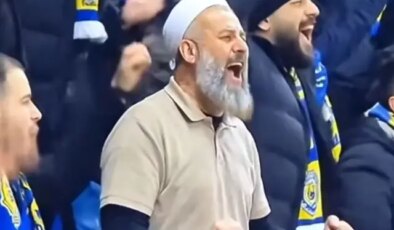 Fenerbahçe maçına damga vuran taraftarın kim olduğu ortaya çıktı
