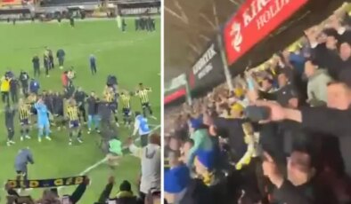 Fenerbahçe taraftarından Mert Hakan’a destek