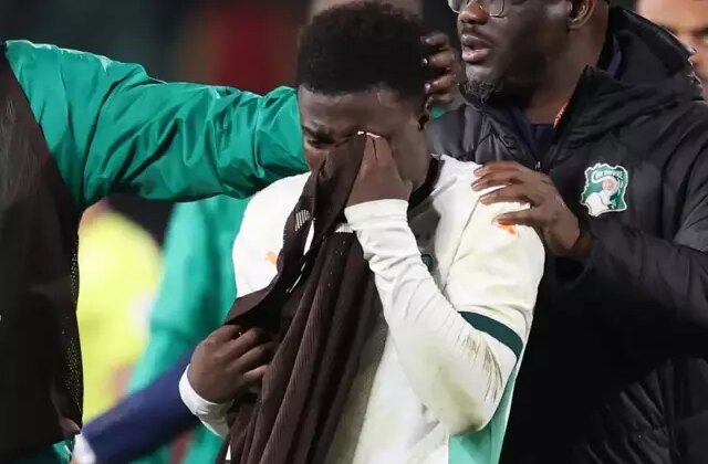 Fildişi Sahili Afrika Kupası’na veda etti, Oulai maç sonunda gözyaşlarına boğuldu