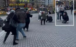 Fırtınada uçmamak için yerlere yattılar