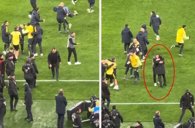 Galatasaray-Fenerbahçe maçının sonuna damga vuran an