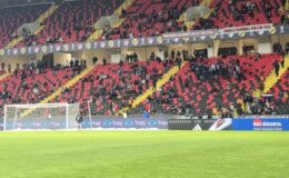 Galatasaray-Trabzonspor maçına damga vuran görüntü