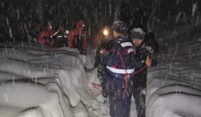 Giresun’da çığ altında kalan çoban hayatını kaybetti