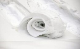 Görüntü Türkiye’den! Doğada ender oluşan kar ruloları oluştu