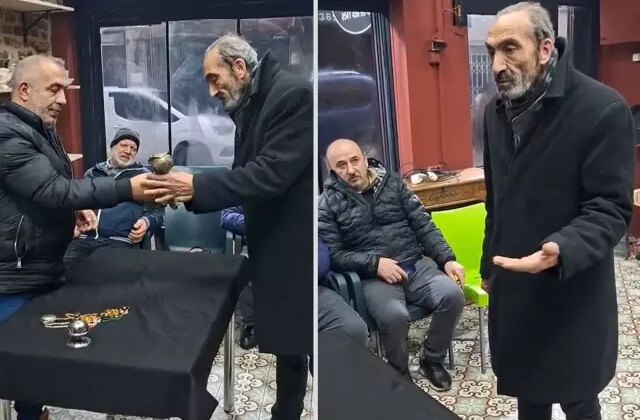 Görüntü Türkiye’den! Eşsiz parçayı peynir fiyatına alan antikacı