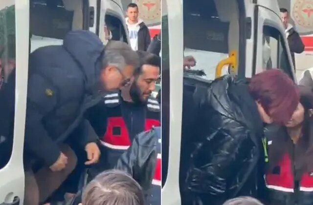 Gözaltındaki Oktay Kaynarca ve Emel Müftüoğlu’ndan ilk görüntü