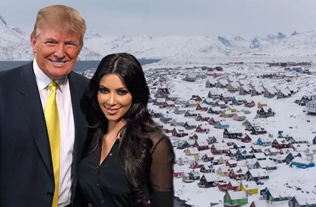 Grönland’dan Trump’a Kardashian’lı gönderme: Yapay göğüslere pek değer vermiyoruz