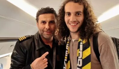 Guendouzi’yi İstanbul’a getiren uçağın pilotu Fenerbahçe’nin yeni transferini açıkladı