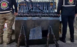 Gümrük kapısında 52 adet uzun namlulu silah ele geçirildi