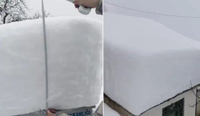 Gümüşhane’de kar alarmı: Vatandaşlar video çekip yardım istedi