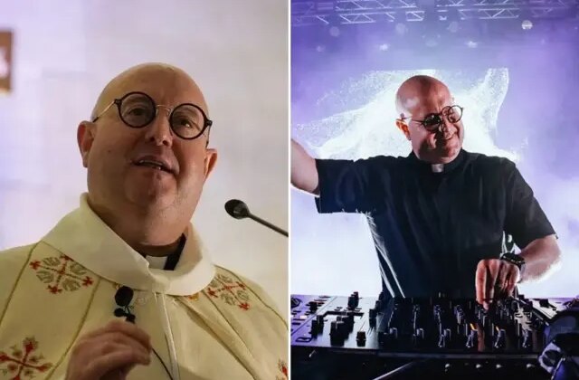 Gündüz kilisede ayin yönetiyor, gece partide DJ’lik yapıyor