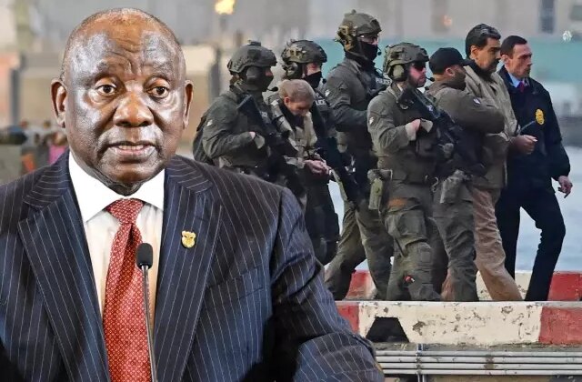 Güney Afrika Cumhurbaşkanı Ramaphosa: Maduro ve eşini derhal serbest bırakın