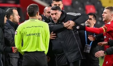 Hakemi dövmeye kalkan Burak Yılmaz’a dev ceza