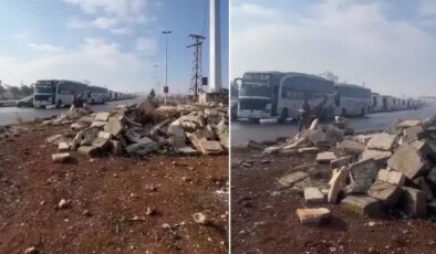 Halep’teki operasyonlar sonrası YPG’lilerin tahliyesi başladı