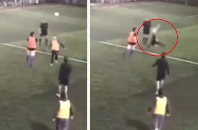 ‘Halı saha tarihinin en güzel golünü attım’ diyerek paylaştı, binlerce beğeni aldı