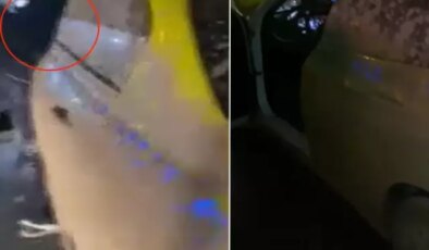 Havalimanından bindikleri takside dehşet saçtılar: Şoförü darp edip kaçtılar