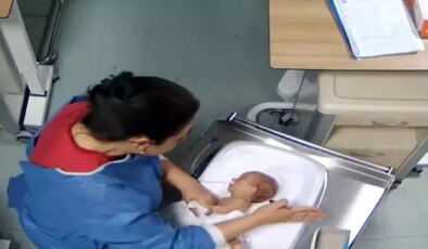 Hemşire şiddeti sonucu engelli kalan Deniz Esin’in darbedilme anları kamerada