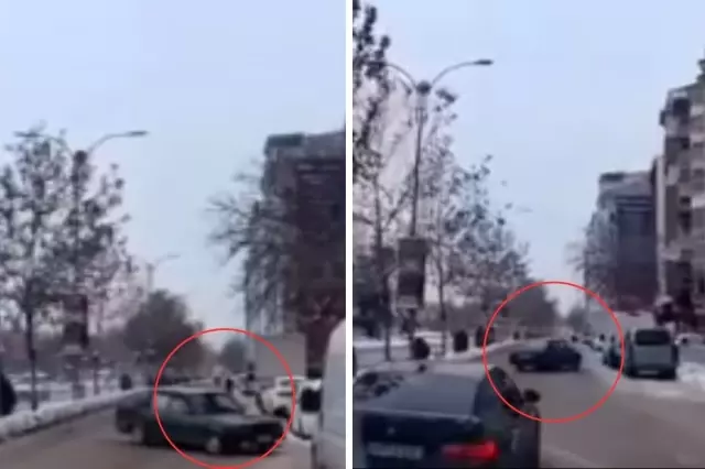 herkesin hayatini riske atti trafigin ortasinda 19425602 2172 o