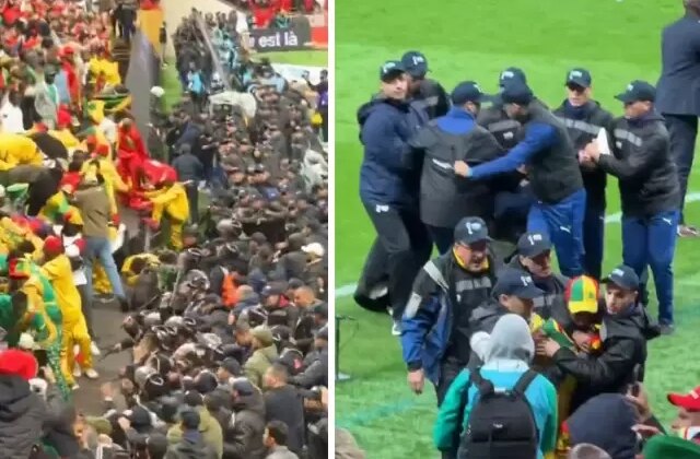 Hiç acımadılar! Dev finali gölgede bırakan görüntü