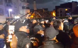 İki belediye ekipleri arasında tansiyon yükseldi, polis müdahale etti