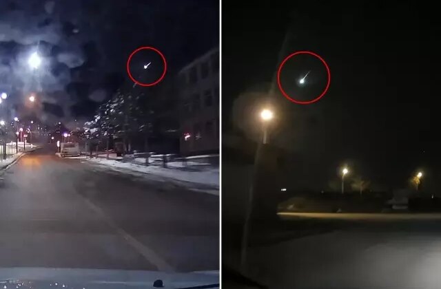 İki ilde birden görüldü! Gökyüzündeki gizemli parlak cisim merak uyandırdı