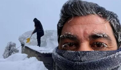 İlçe adeta buzul çağını yaşıyor! İşte Türkiye’nin en soğuk noktası