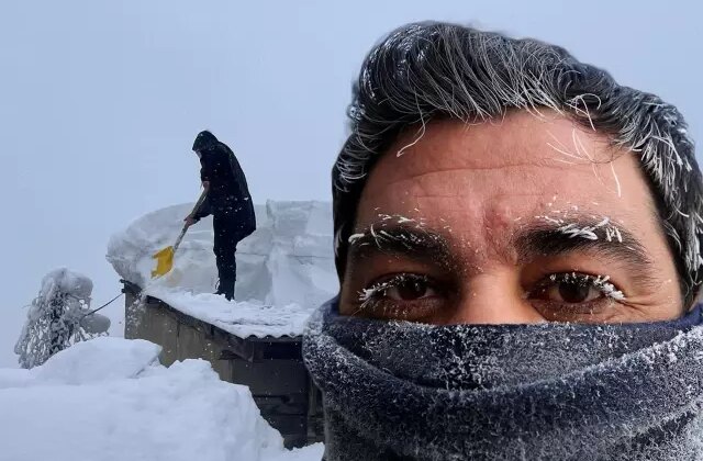 İlçe adeta buzul çağını yaşıyor! İşte Türkiye’nin en soğuk noktası