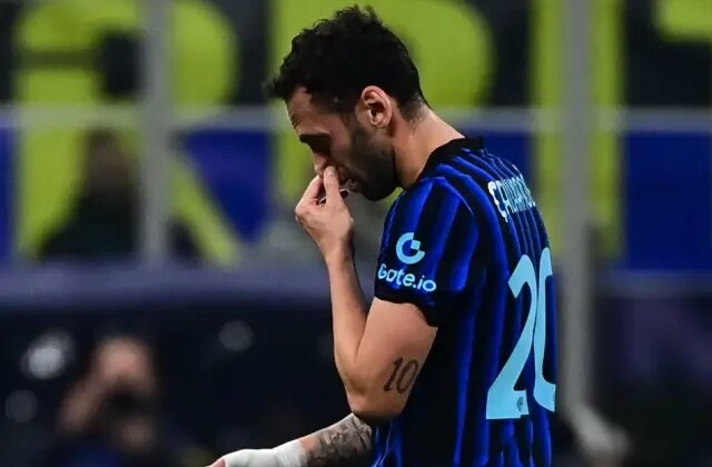 Inter’de Hakan Çalhanoğlu depremi