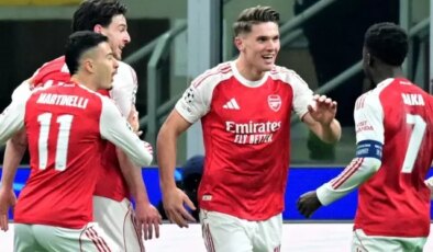 Inter’i deplasmanda yenen Arsenal 7’de 7 yaptı