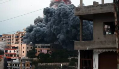 İsrail ordusu Lübnan’da saldırı tehdidinde bulunduğu 5 beldeyi hedef aldı