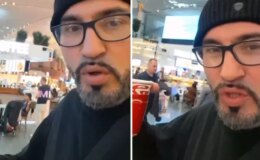 İstanbul Havalimanı’nda bir bardak çaya ödediği paraya isyan eden vatandaş