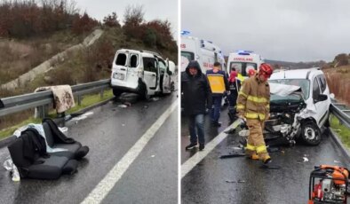 Katliam gibi kazada koltuk dahi yerinden uçtu: 1 ölü, 10 yaralı