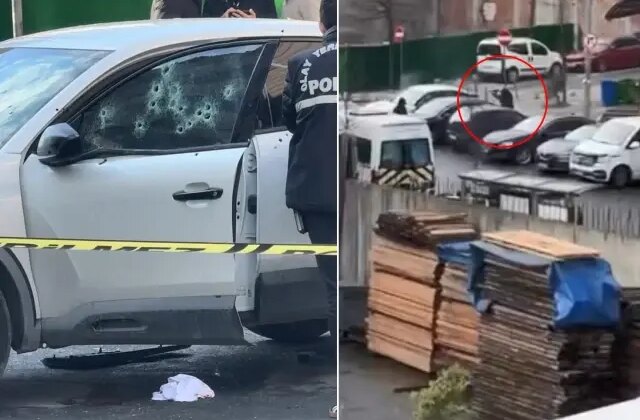 İstanbul’un ortasında suikast! Kurşun yağdırdılar, o anlar kamerada