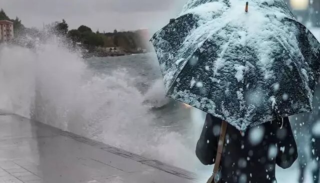 Kar yağışının sürdüğü İstanbul’a yeni uyarı! Bu kez çok fena geliyor
